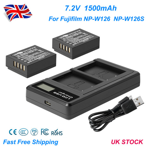 W126s w126 batteria e - 2x, np-w126