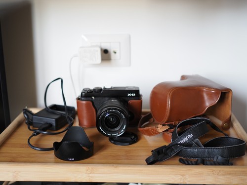 Fujifilm con custodia - x-e1,