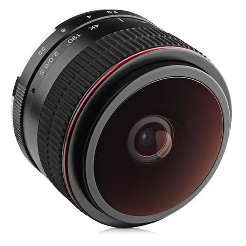 Opteka obiettivo fisheye - opteka, 6,5