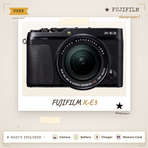 Fuji xe3 24mp solo corpo - xe3,