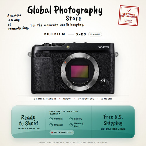 Fuji xe3 mp aps c - fuji,